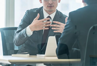 面談